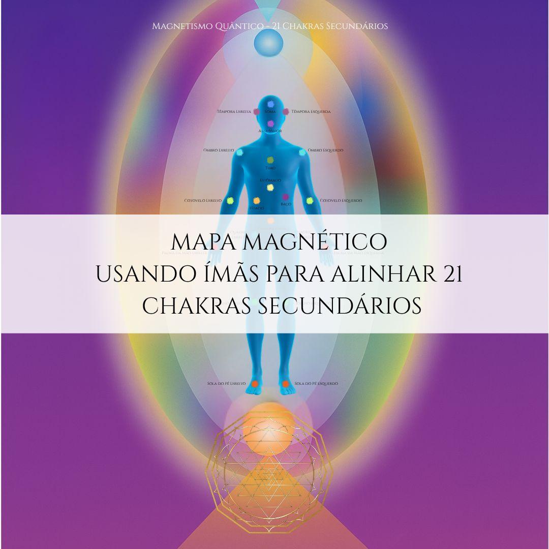 Capa do curso Mapa Magnético de Alinhamento dos 21 Chakras